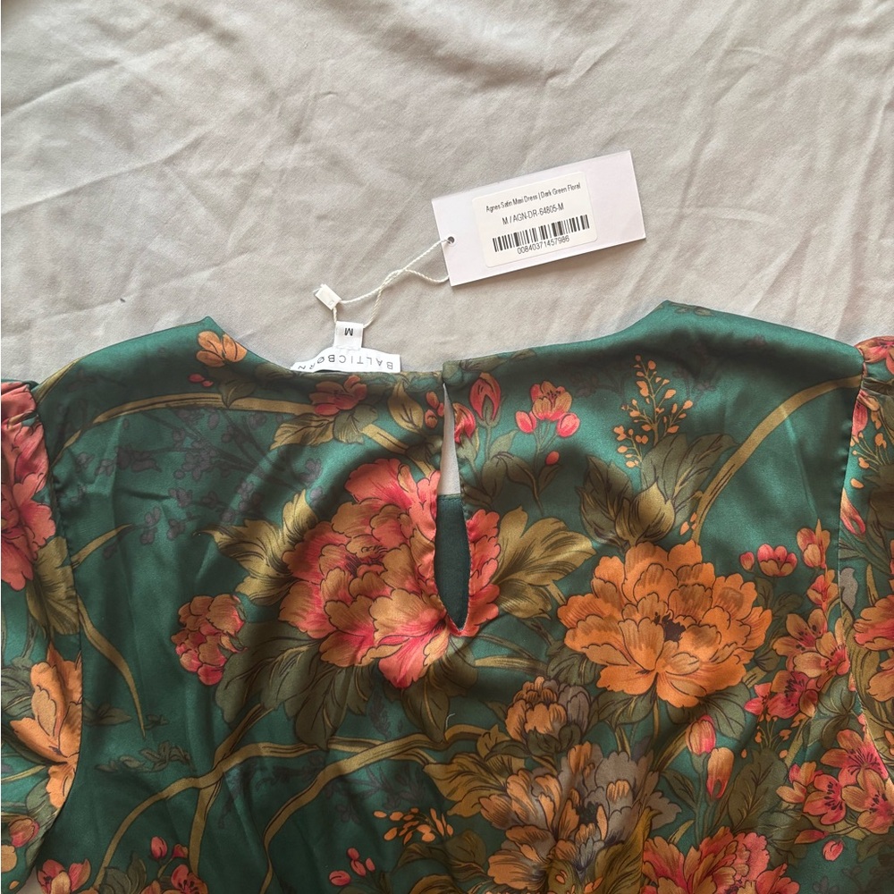 Baltic Born Green floral maxi dress - Picture 3 of 3